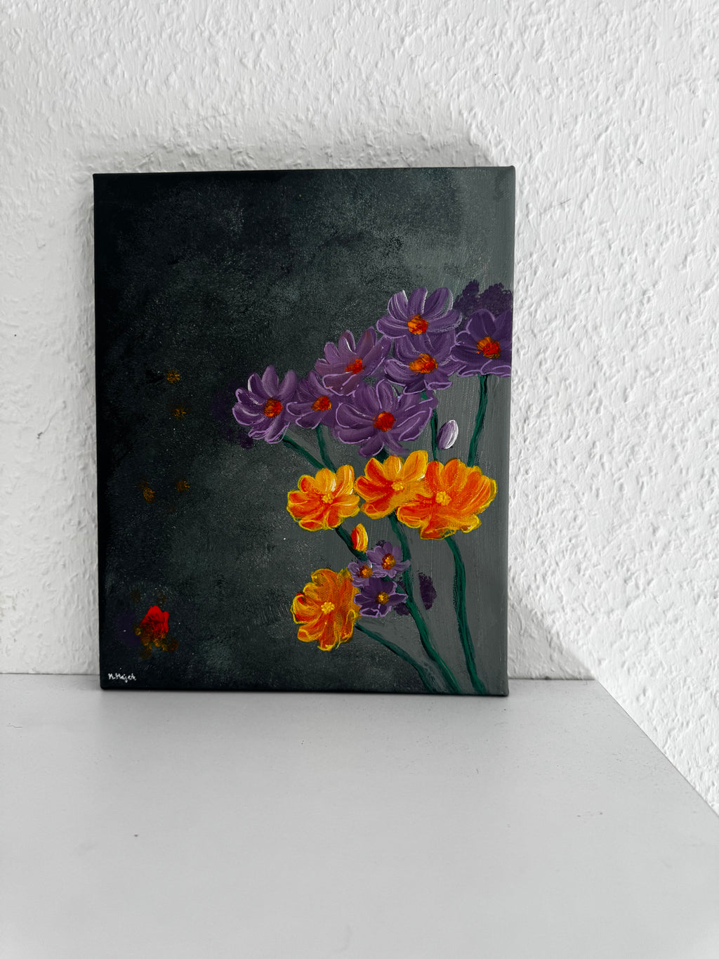 Tanz im Dunkeln 24x30cm