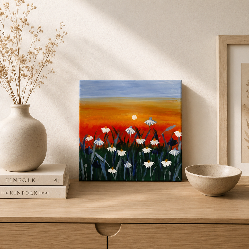 Wo der Sommer bleibt 30x30cm