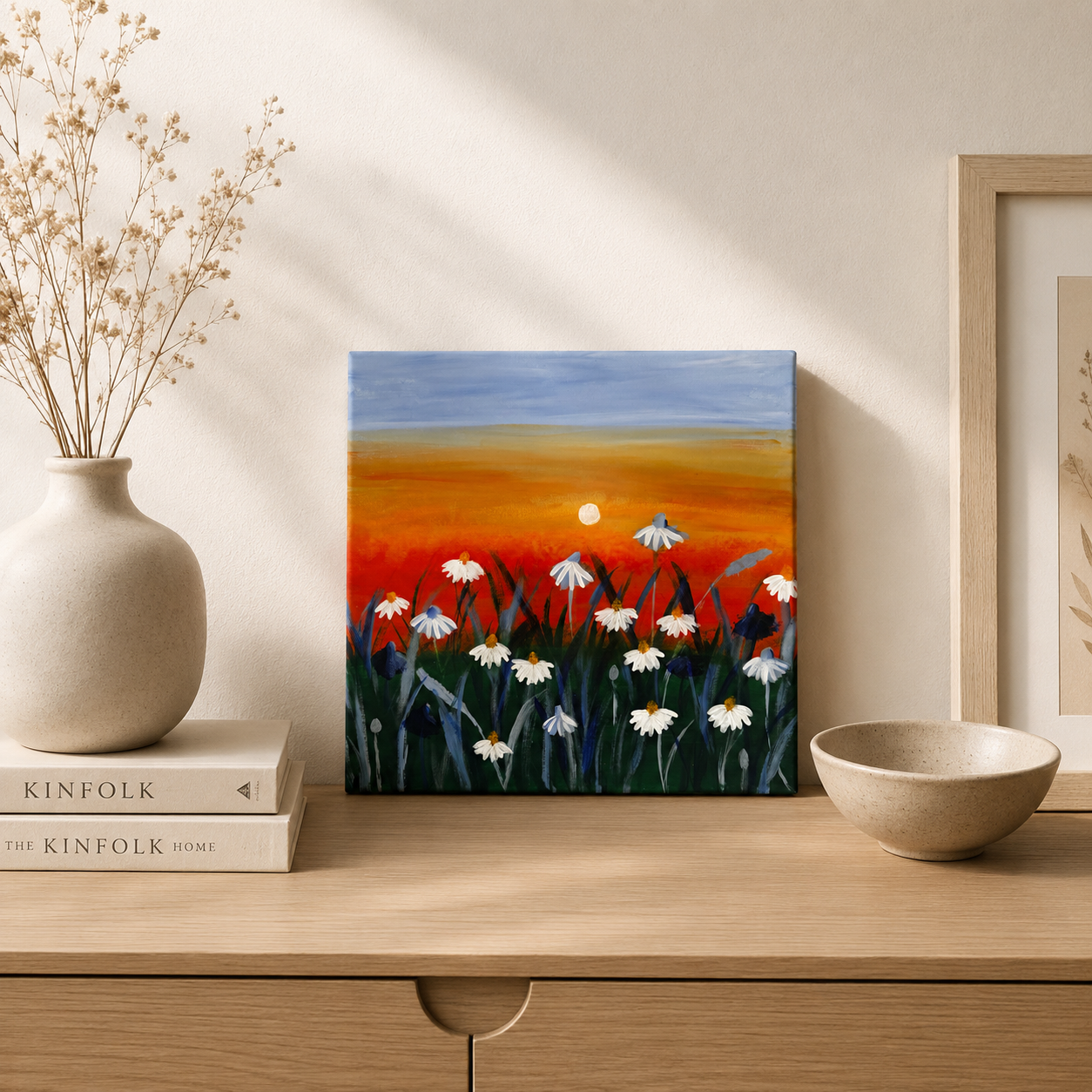 Wo der Sommer bleibt 30x30cm