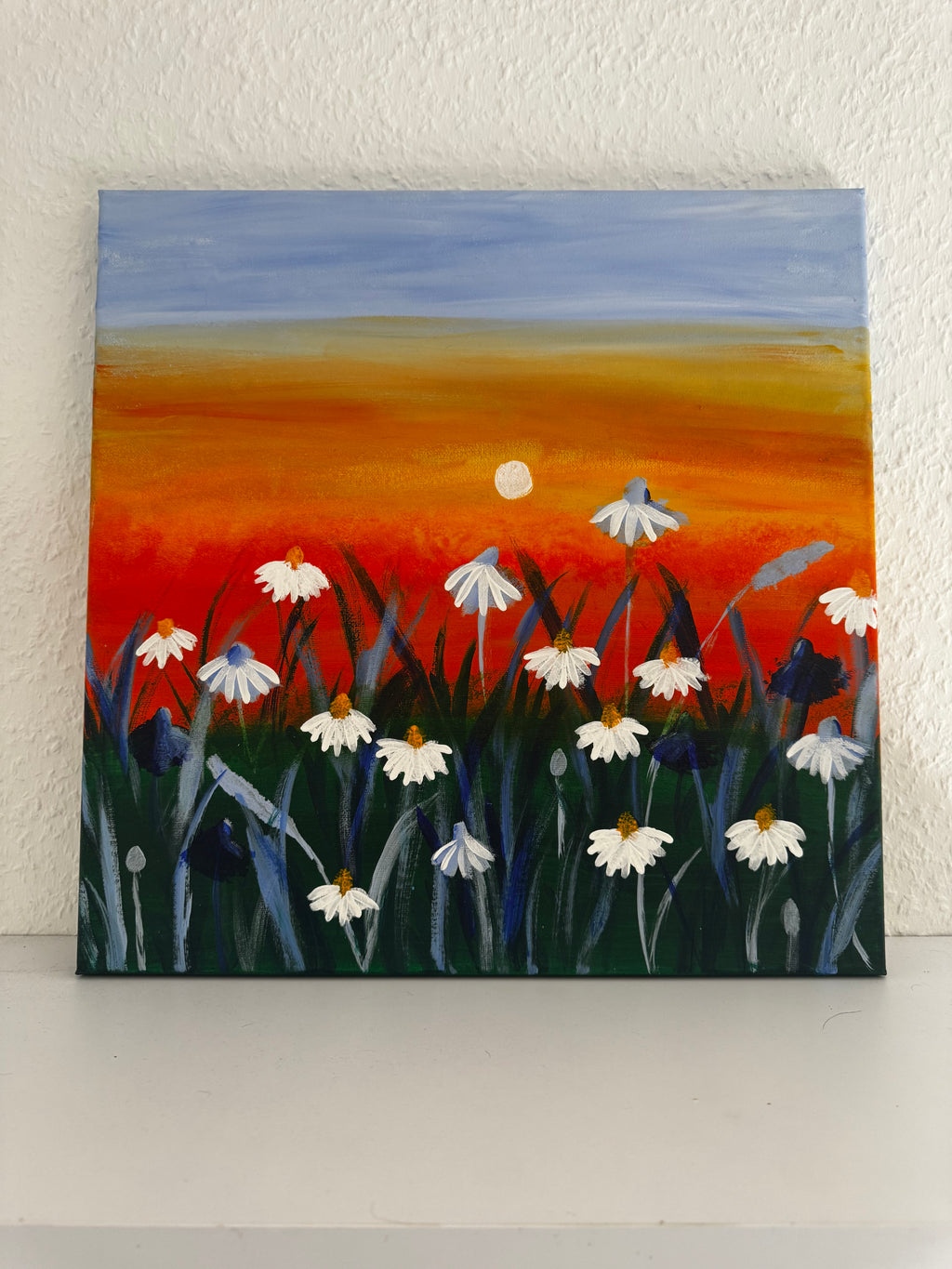Wo der Sommer bleibt 30x30cm