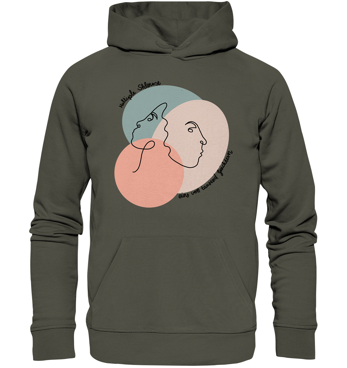 Multiple sclerosis awareness - Organic Basic Hoodie