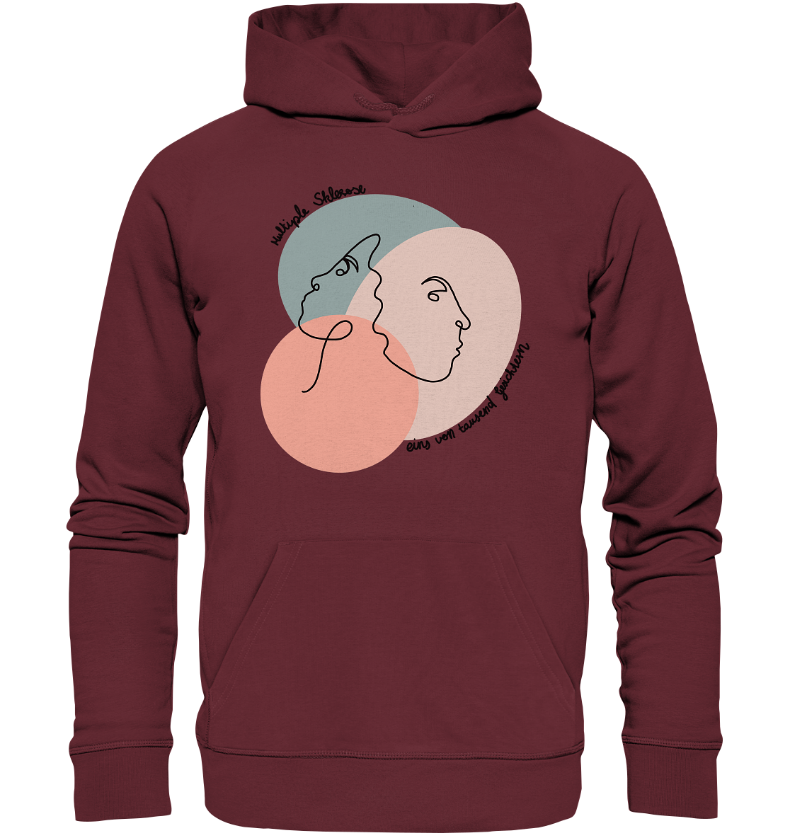 Multiple sclerosis awareness - Organic Basic Hoodie