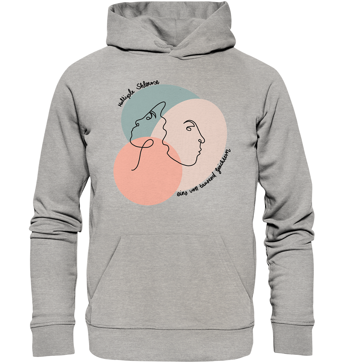 Multiple sclerosis awareness - Organic Basic Hoodie
