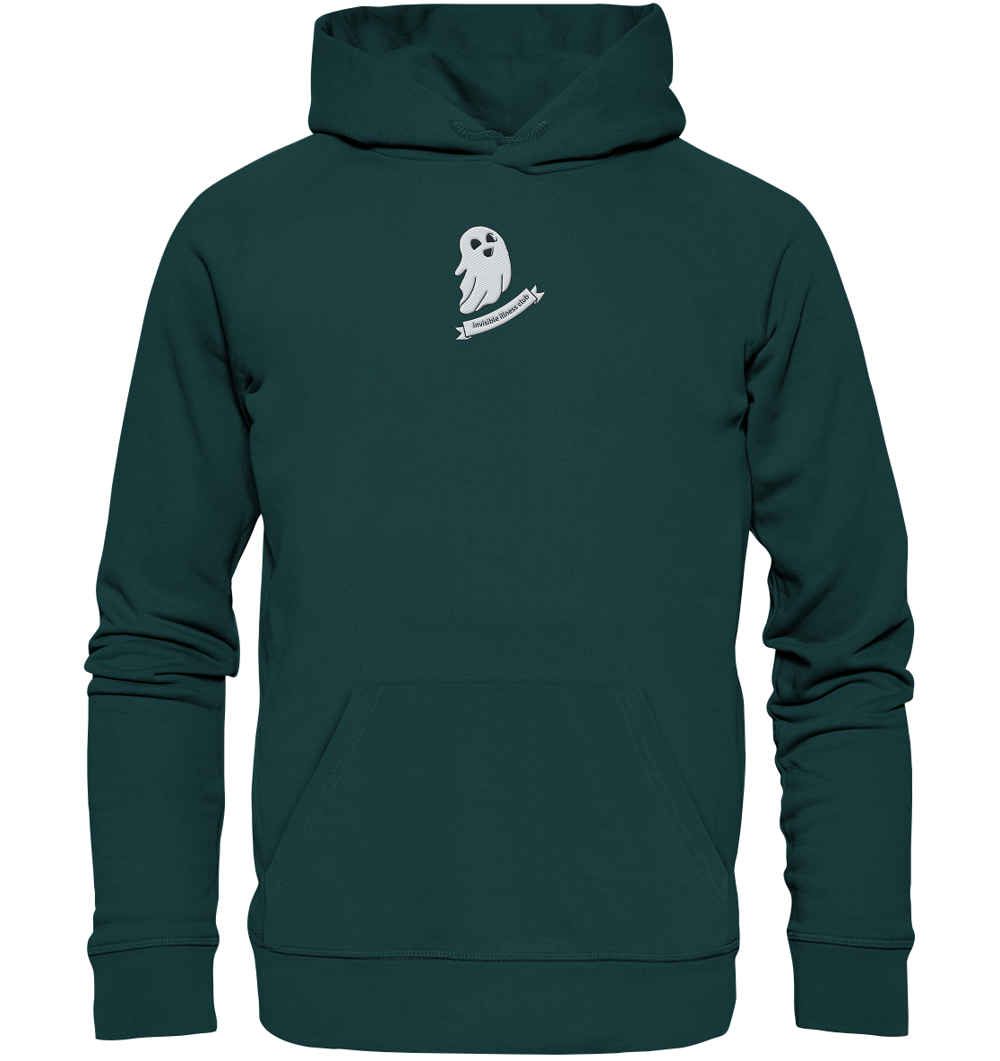 Invisible Illness club - Organic Hoodie (Stick)