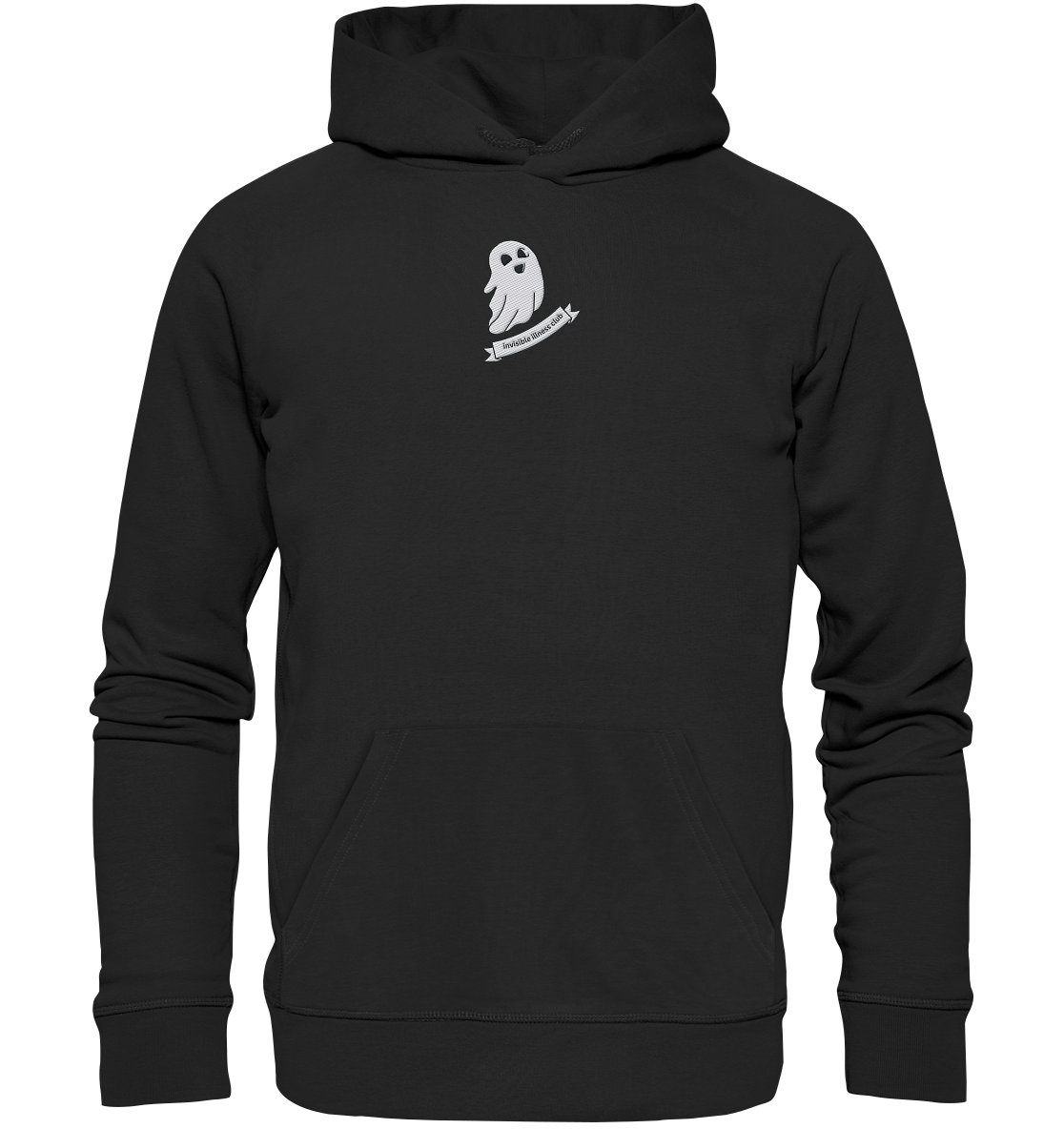Invisible Illness club - Organic Hoodie (Stick)