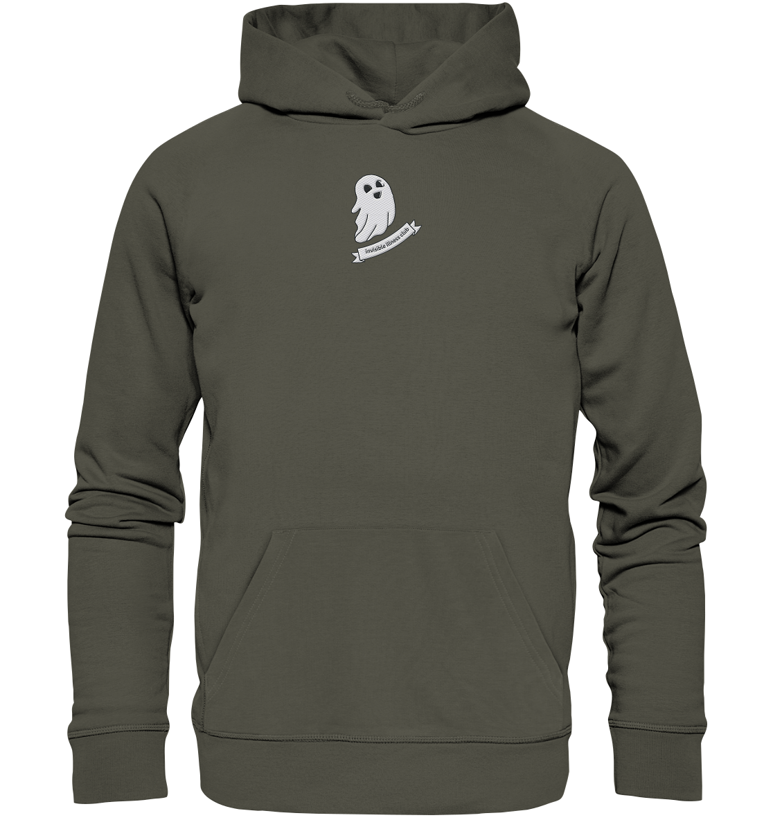 Invisible Illness club - Organic Hoodie (Stick)