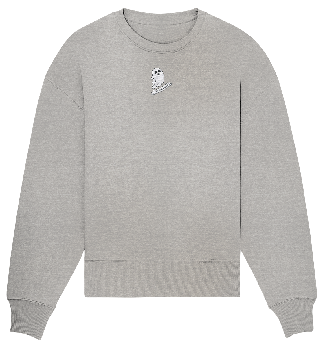 Invisible Illness club - Organic Oversize Sweatshirt (Stick)